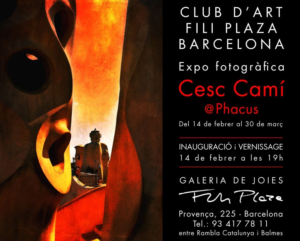 cartel club d'art fili plaza barcelona